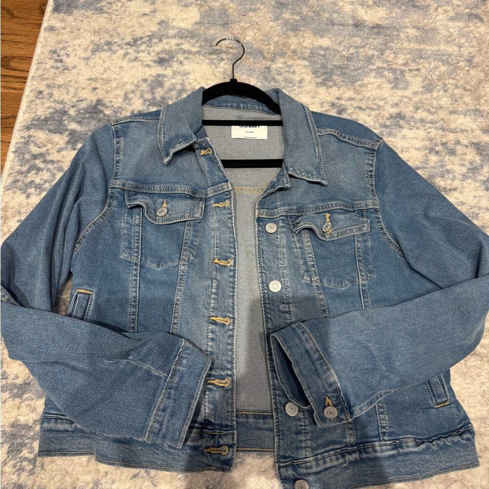 Old navy big girls jean jacket - Picture 2 of 4